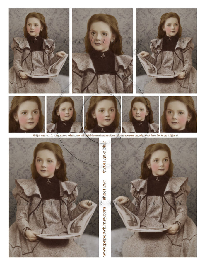 Sheet 287 PRINTED - paperwhimsy