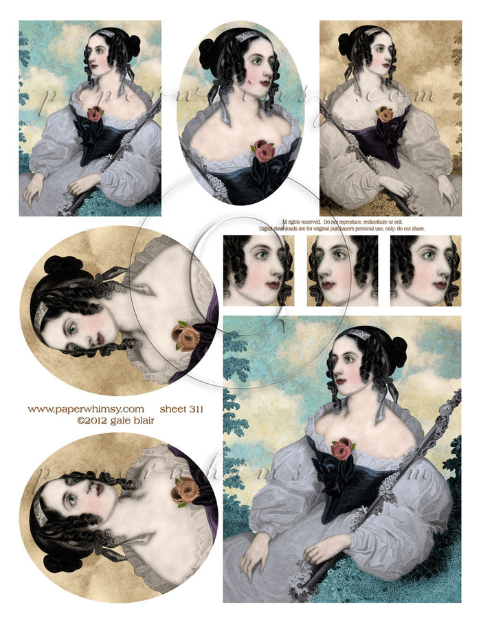 Sheet 311 PRINTED - paperwhimsy