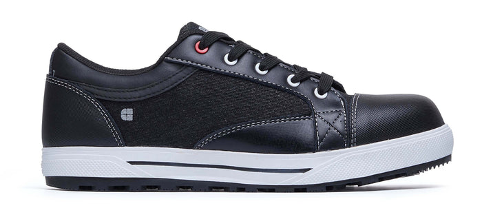 Shoes For Crews Fergus Trainer Shoe Black Denim