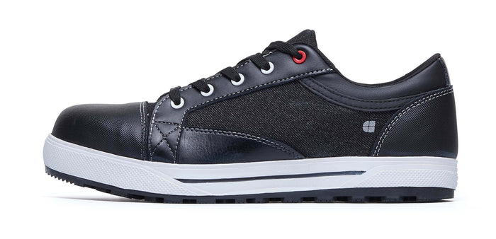 Shoes For Crews Fergus Trainer Shoe Black Denim
