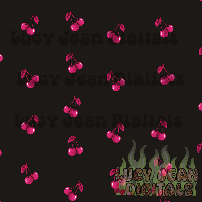 Simple Cherries Seamless File