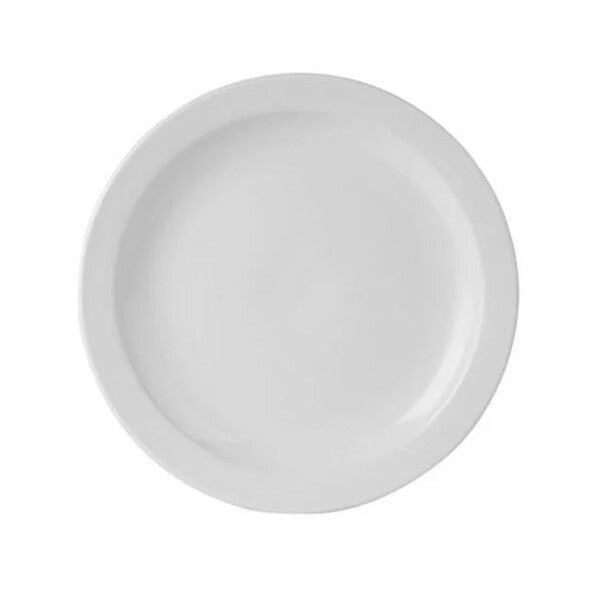 Simply White Porcelain Narrow Rim Plate 27.5cm (Box Of 4)