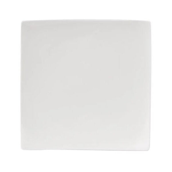 Simply White Porcelain Square Plate 27.5cm (Box Of 4)