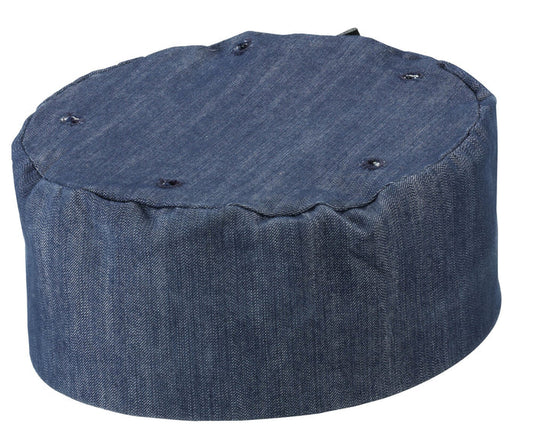 Skull Cap Cross Dyed Denim Dg90