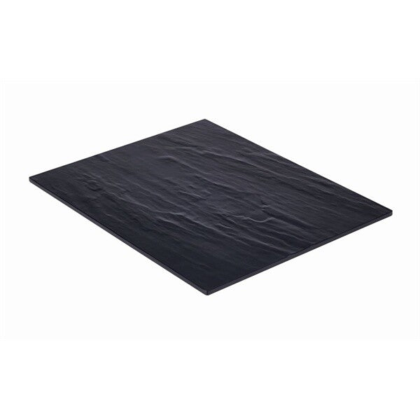 Slate Effect Melamine Platter GN 1/2 32.5cm x 26.5cm