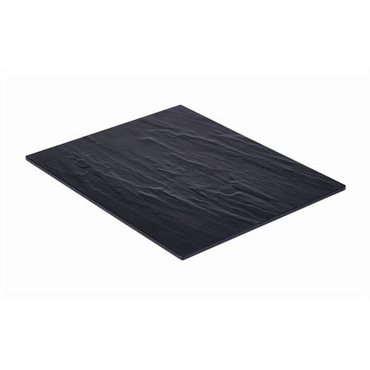 Slate Effect Melamine Platter GN 1/2 32.5cm x 26.5cm