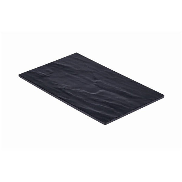 Slate Effect Melamine Platter GN 1/4 26.5cm x 16cm
