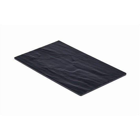 Slate Effect Melamine Platter GN 1/4 26.5cm x 16cm