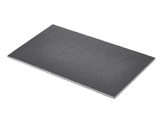 Slate Platter Straight Edge 20 x 11 x 0.5cm (Box Of 12)
