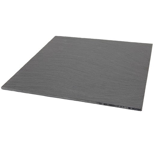 Slate Platter Straight Edge 28 x 28 x 0.5cm (Box Of 6)