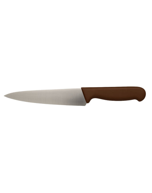 Smithfield 20cm Deep Cooks Knife Coloured Samprene Handle