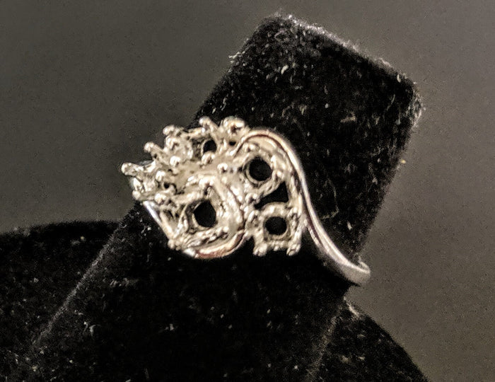 Solid Sterling Silver or 14kt Gold Four Stone Cluster Ladies Pre-Notched Blank Ring Size 6-8 setting 163-279/143-279