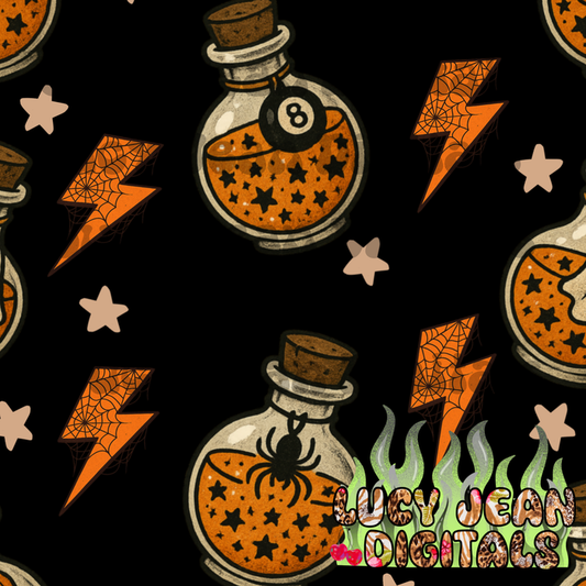 Spooky Potions Seamless File