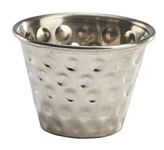Stainless Steel Hammered Ramekin 71ml / 2.5oz (Box Of 24)