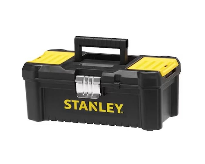 Stanley Knife Box With Removable Tray 38cm x 18cm x 19cm