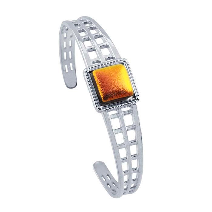Sterling Silver 12mm Square Cuff Bracelet Mounting, 12mm Square Cab (Cabochon), Blank Mounting, DYI Jewelry, Custom Made, 925090