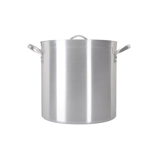 Stockpot Aluminium Medium Duty With Lid 30Cm 26Lt
