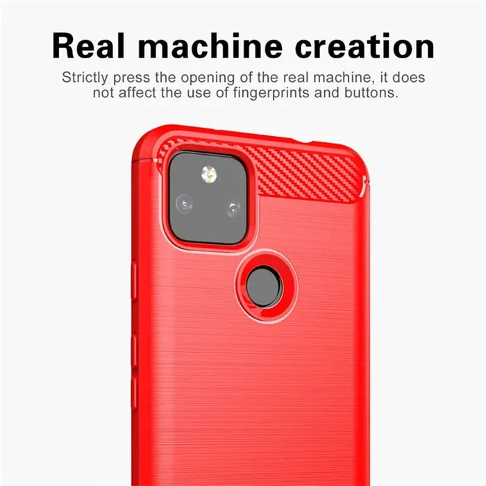 the back of a red case with text that reads, `’’