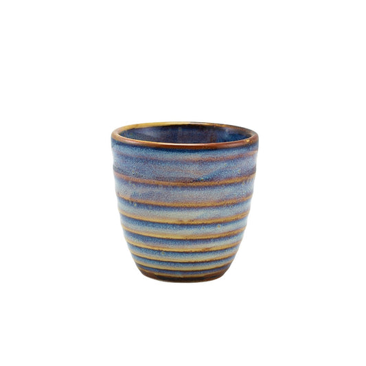 Terra Porcelain Dip Pot 16Cl / 5.63Oz (Box Of 12) Aqua Blue
