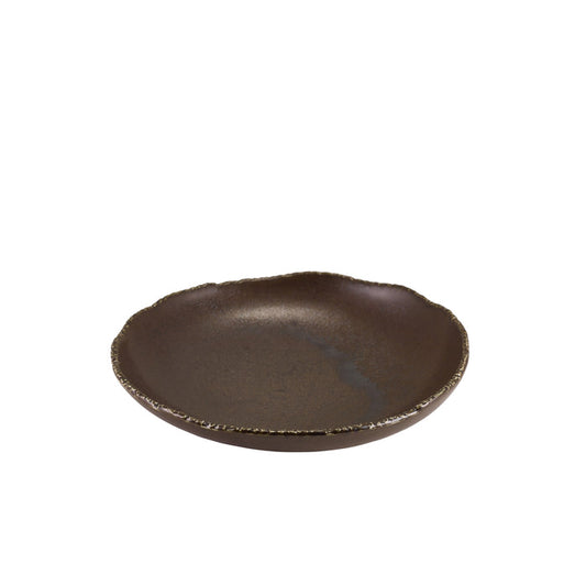 Terra Porcelain Roko Cinder Black Coupe Bowl 25cm (Box of 3)