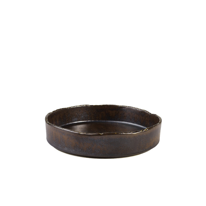Terra Porcelain Roko Cinder Black Presentation Bowl 20.5cm (Box of 4)