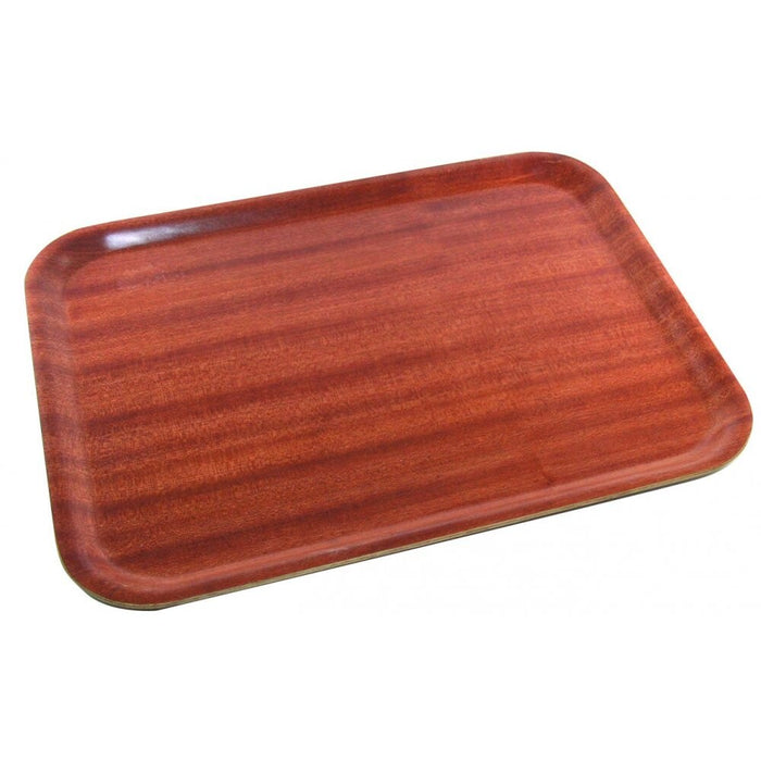 Tray Mahogany Finish 46cm x 34cm