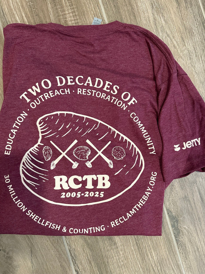 **Unisex Tee Celebrating RCTB's 20th Anniversary**
