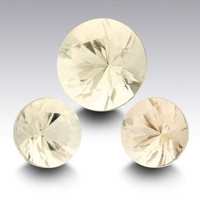 USA, Natural Genuine Oregon Champagne Sunstone, 6mm, 8mm, 10mm Round Cut, VVS, Loose Stone, Mined and Cut in USA