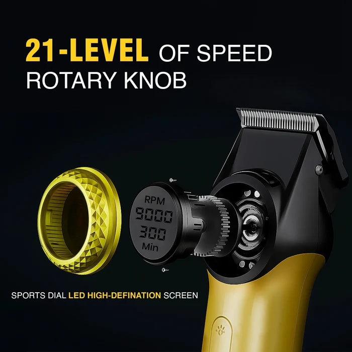 VGR V-001 Professional Hair Clipper For Men, Gold