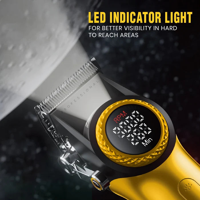 VGR V-001 Professional Hair Clipper For Men, Gold