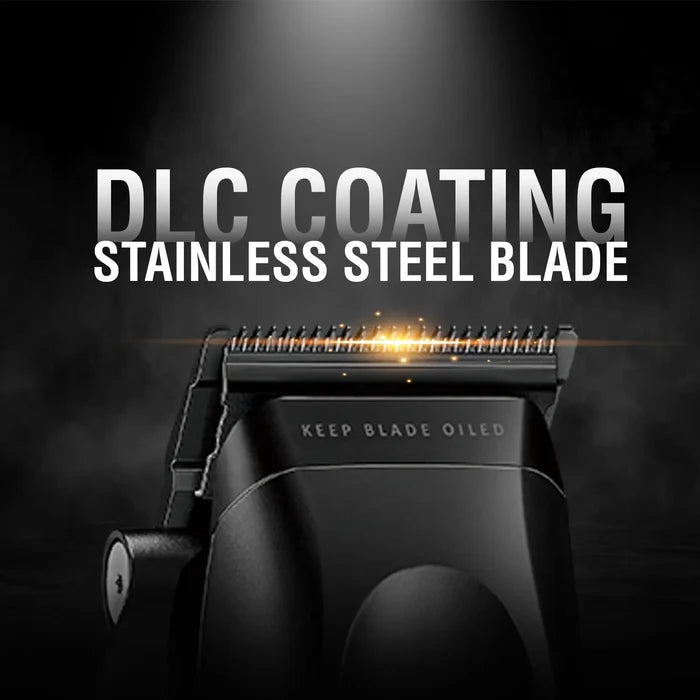 precise grooming with a professional hair clipper