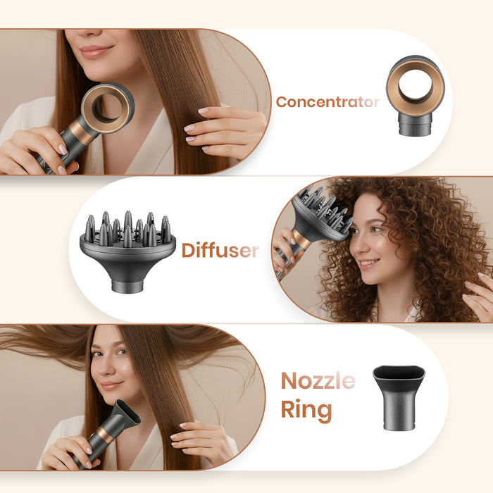 VGR V-491 (6 In 1 ) Hot Air Styler For Women