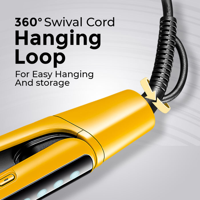 VGR V-521 Professional Hair Straightener, Yellow