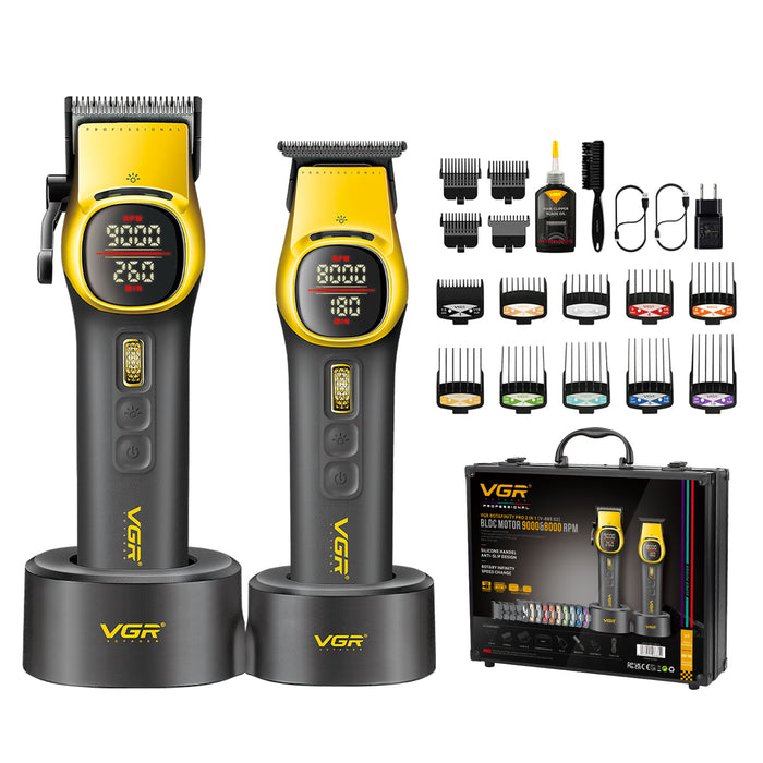 VGR V-885 S2 Rotafinity Pro 2 in 1 Barber Set