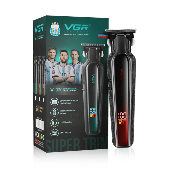 VGR V-930 Professional Cord/Cordless Hair Trimmer for Men's & Boy's