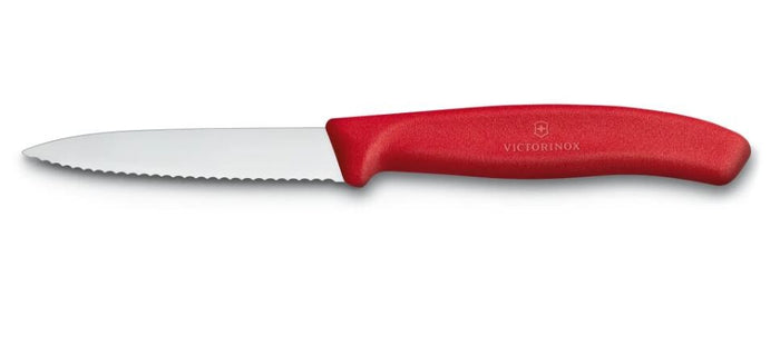 Victorinox Plastic Handle Paring Knife Serrated 8cm