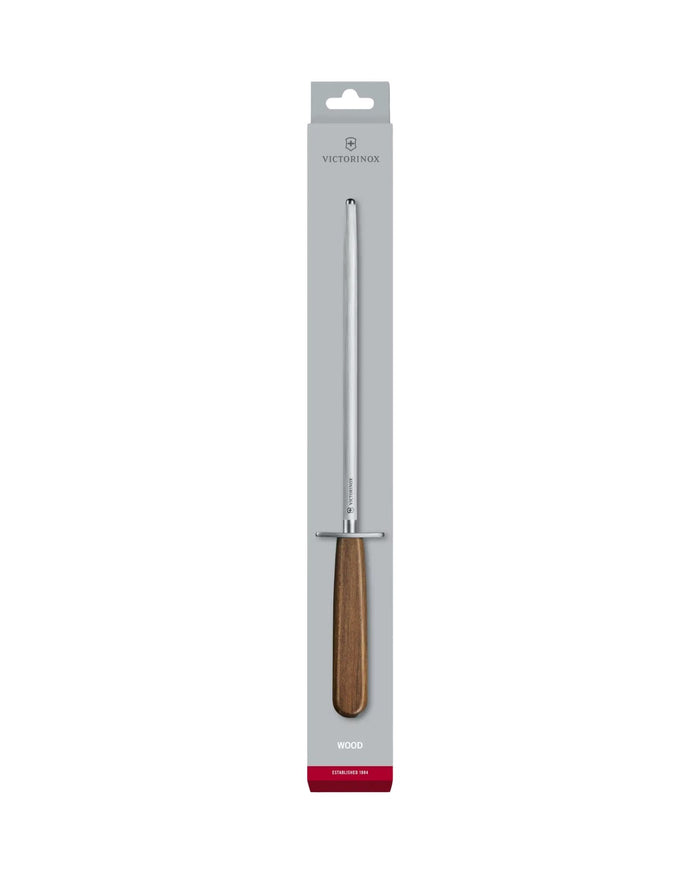 Victorinox Steel Wooden Handle Medium - Fine Cut 23cm