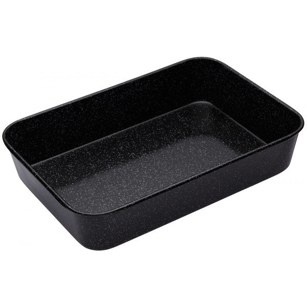 Vitreous Enamel Roasting Dish 39Cm X 28Cm X 7Cm