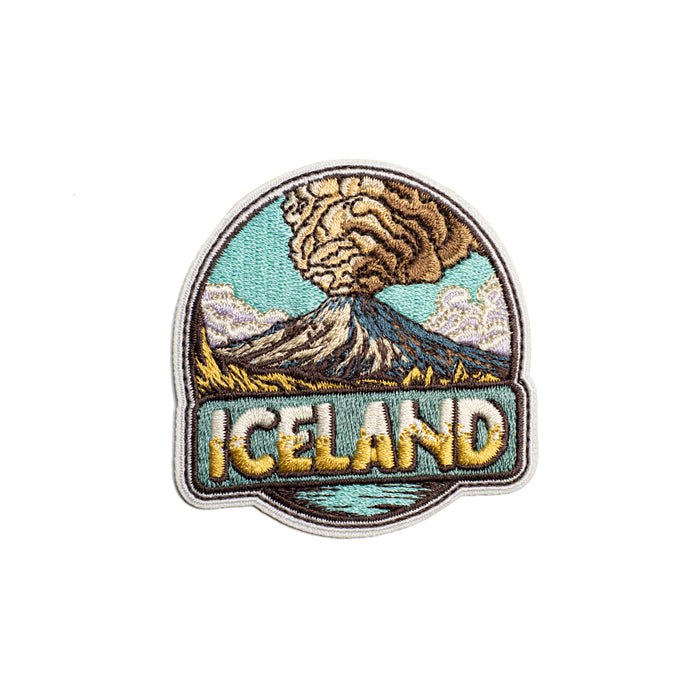 Volcano - Iron on Patch