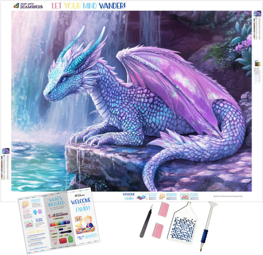 Waterfall Serenity Dragon