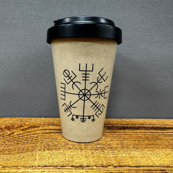 Wayfinder - rPET Travel Mug - with non-slip silicon sleeve