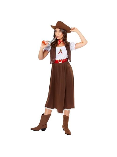 Western Cowgirl Womens Costume