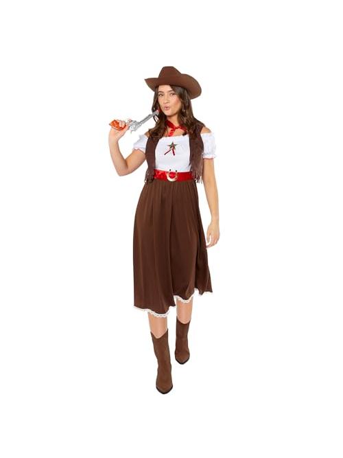 Western Cowgirl Womens Costume