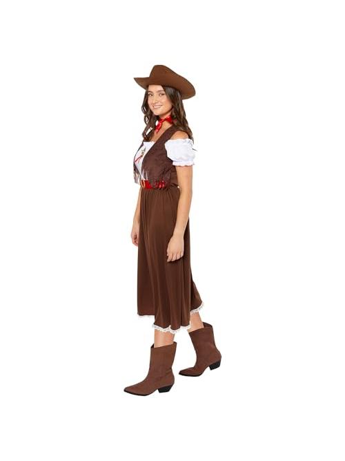 Western Cowgirl Womens Costume