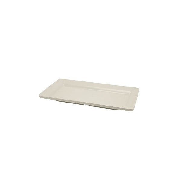 White Melamine Platter GN 1/3 Size 32 x 17.5cm