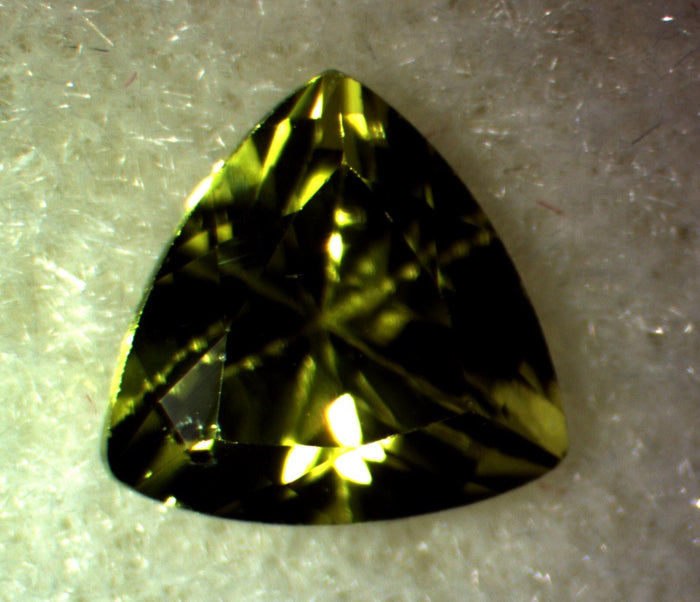 Wholesale, Natural Genuine Pakistani Peridot, 4, 5, or 6mm Trillion Cut,  VVS, Loose Stone, August Birthstone