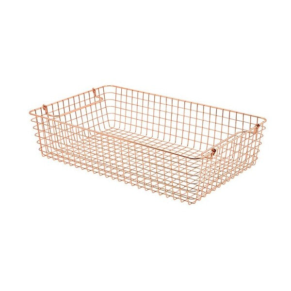 Wire Display Basket Copper GN 1/1 51.8cm x 31.3cm x 12cm