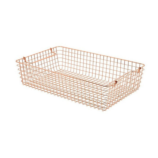 Wire Display Basket Copper GN 1/1 51.8cm x 31.3cm x 12cm