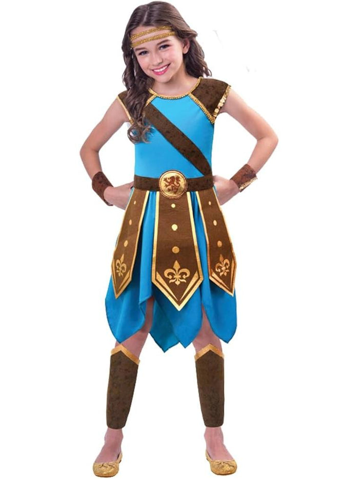 Wondrous Warrior Girls Costume