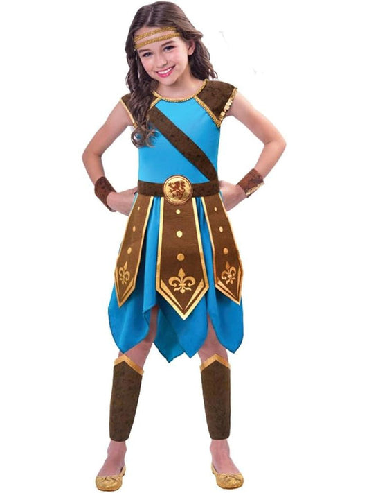 Wondrous Warrior Girls Costume